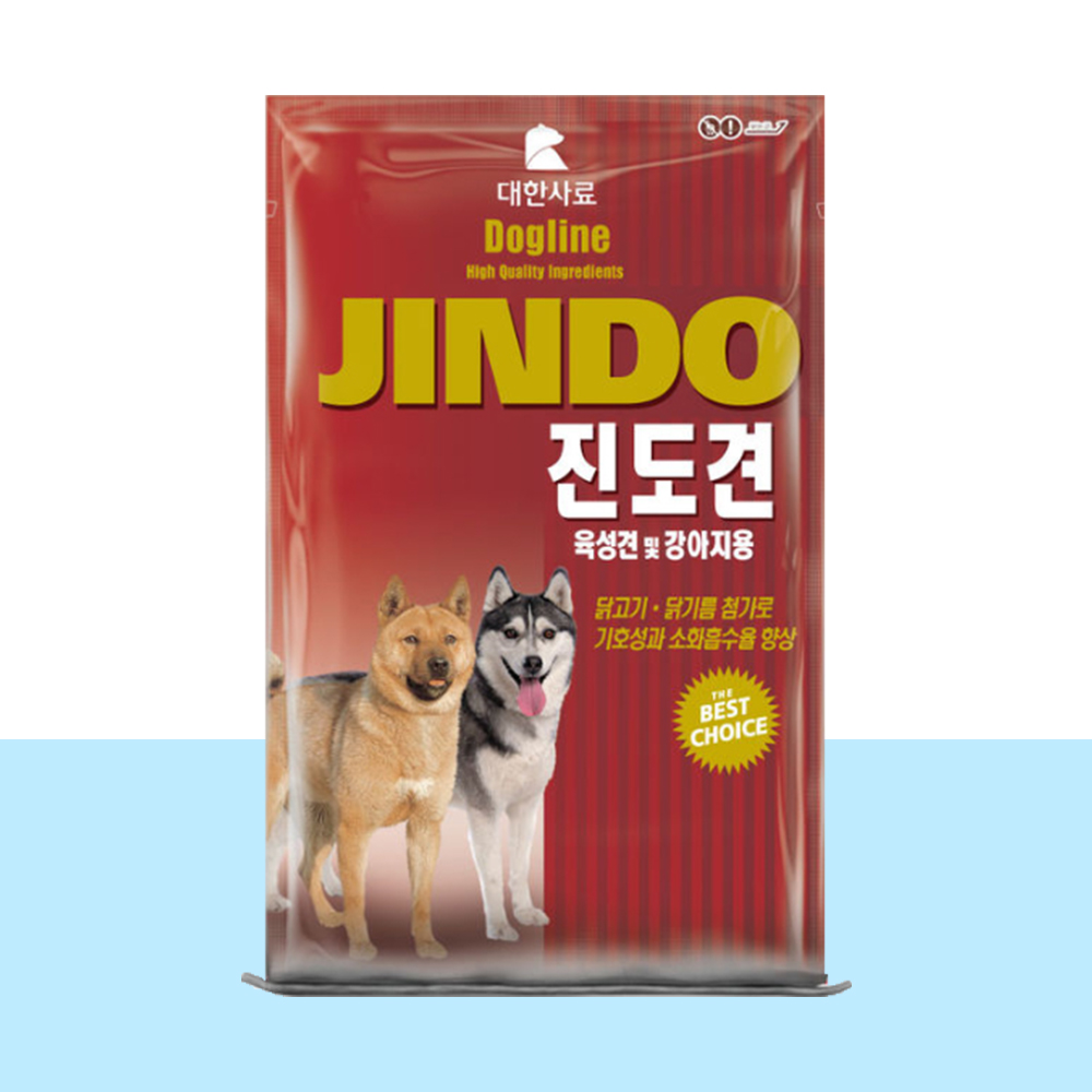 대한사료 진도견 15kg 진돗개사료 도그라인 : 통큰개밥
