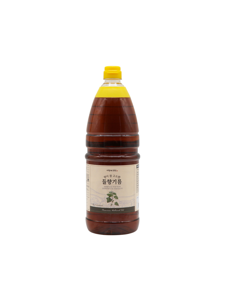 이장네 향이 고소한 들기름 들향기름 1.8L, 1개 : 밥 상