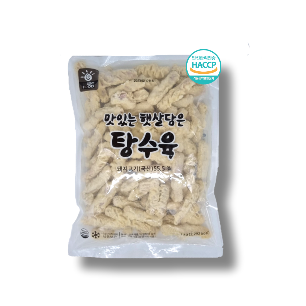 햇살식품 탕수육1kg : THE새벽푸드