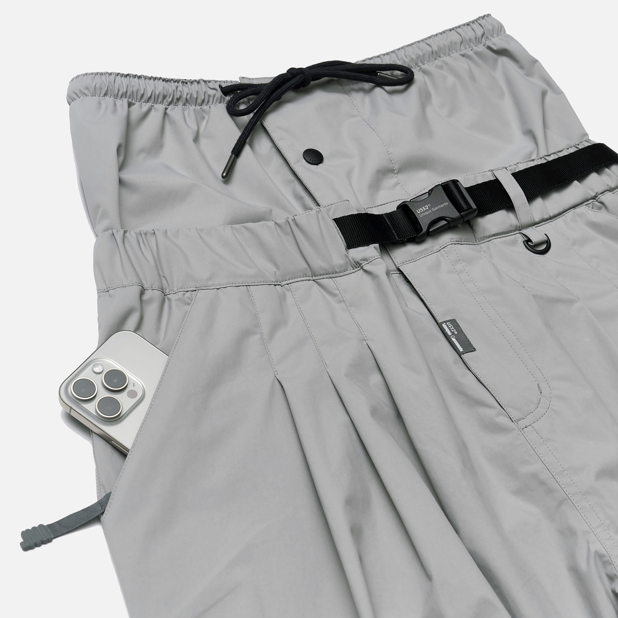 24-25 USS2 Vent Three-Tuck PNT [Loose-Fit] GE : USS2 어스투 공식판매처
