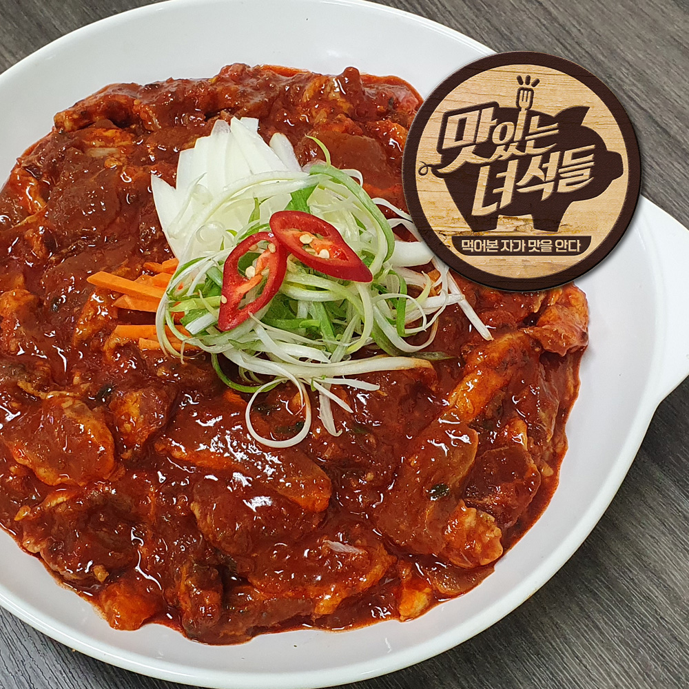 맛있는녀석들 뒷고기 돼지 제육볶음 500g x 2팩 : tastyguys-snp