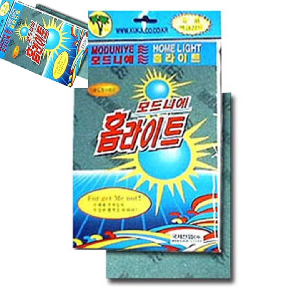 칠햐 청홈라이트수세미1P 세척수세미 주방용품 그릇수세미 청수세미 : 7HA상점