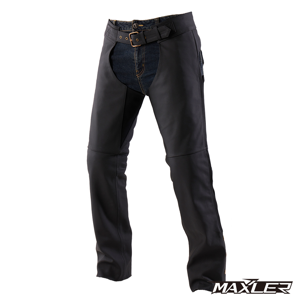 맥슬러 가죽 챕스 팬츠 CHAPS PANTS 오토바이 바지 : 모토케이