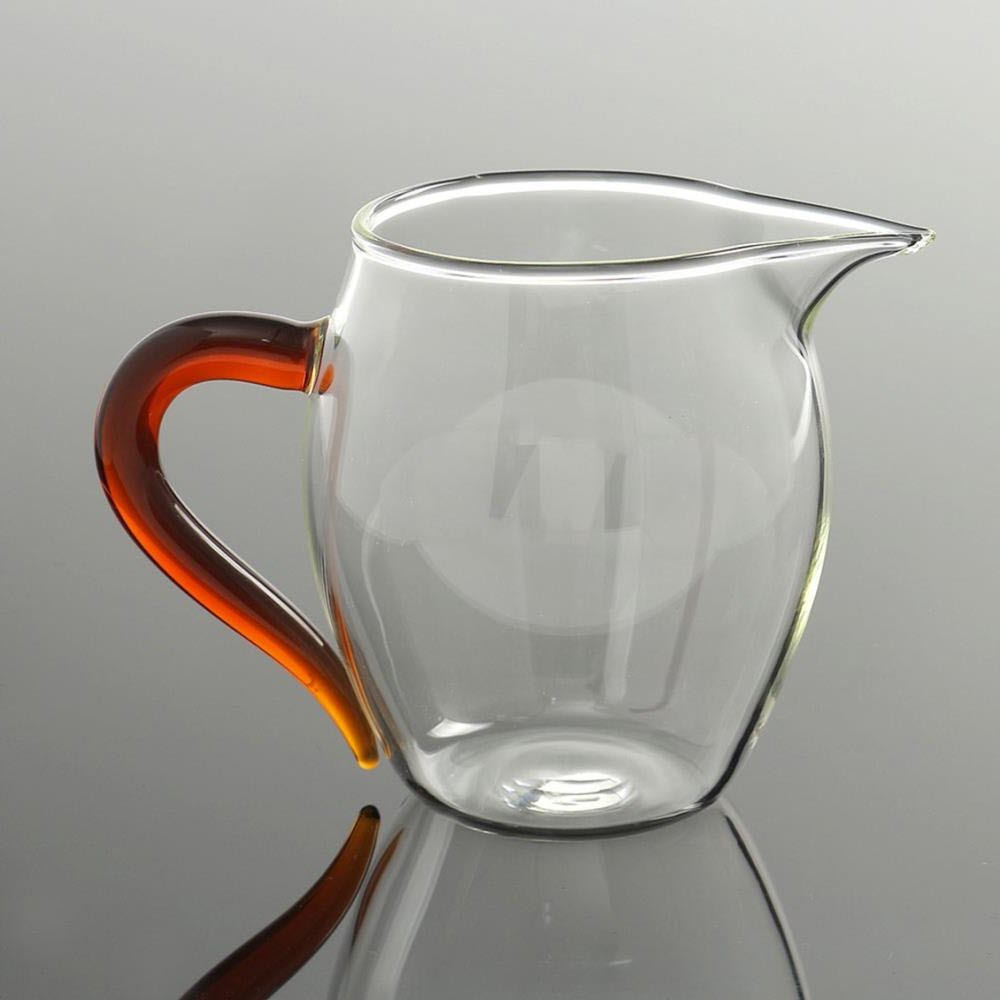 내열유리 숙우 350ml 레드 다도용품 다도구 : 리빙스피어