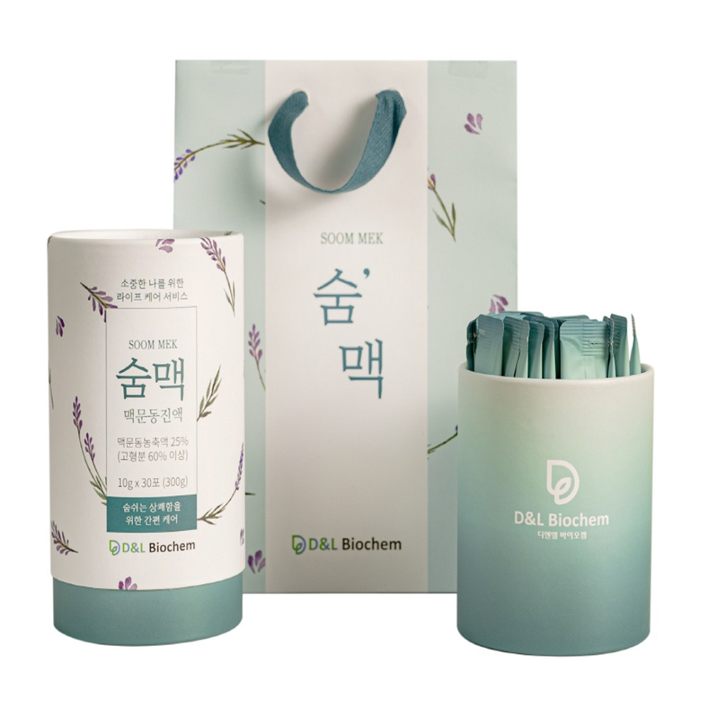 숨맥 맥문동 진액 즙 30포 300g : 엔트루라이프