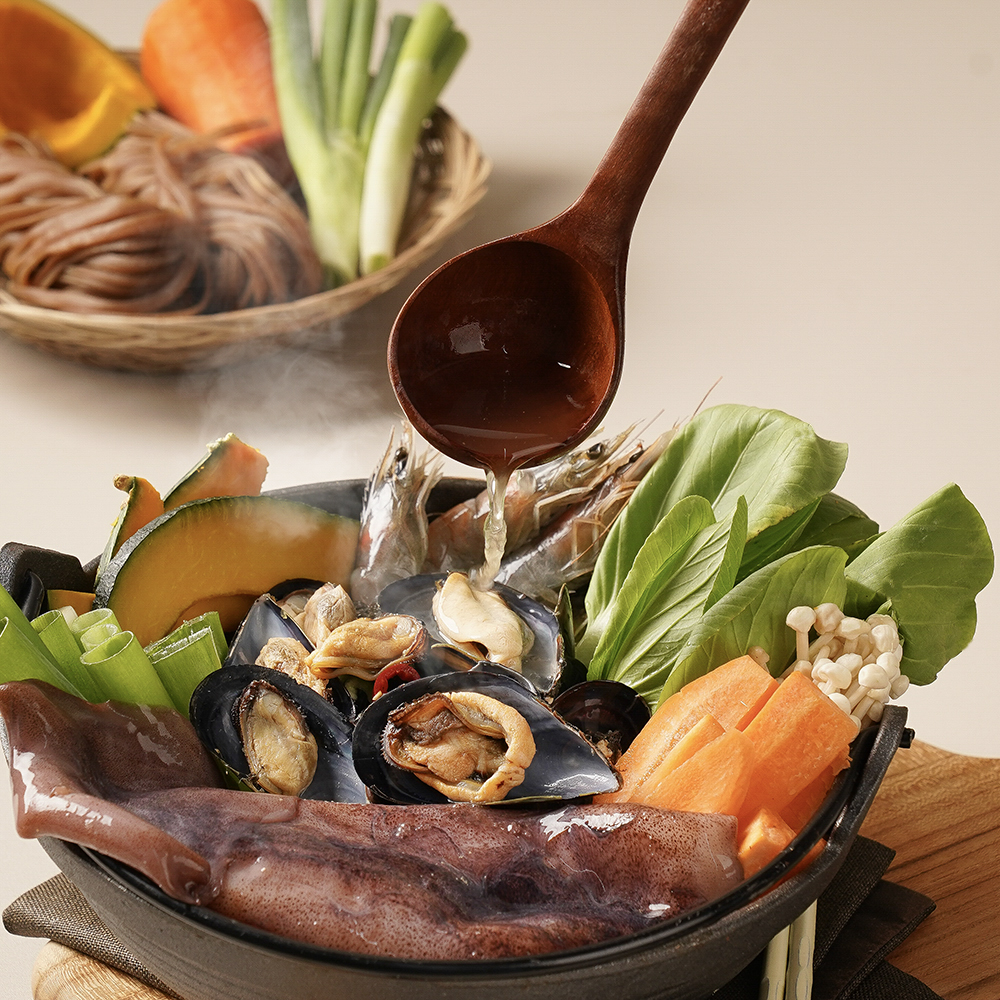 장단콩 용궁 칼국수 밀키트 2인분 : 용궁칼국수