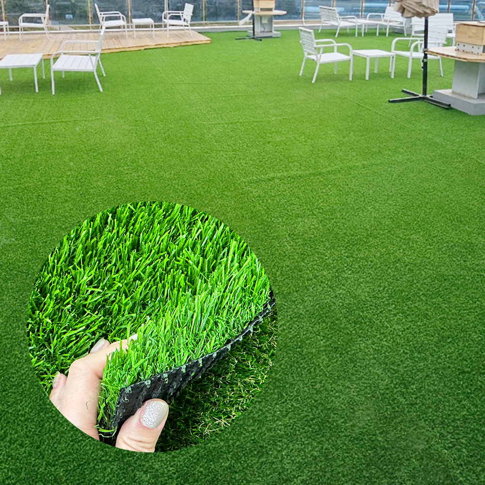인조잔디 고밀도 매트 인공잔디 베란다 테라스 옥상 시공 DIY 배변매트 애견카페  50cm 6mm 그린 600 : 에이홈데코