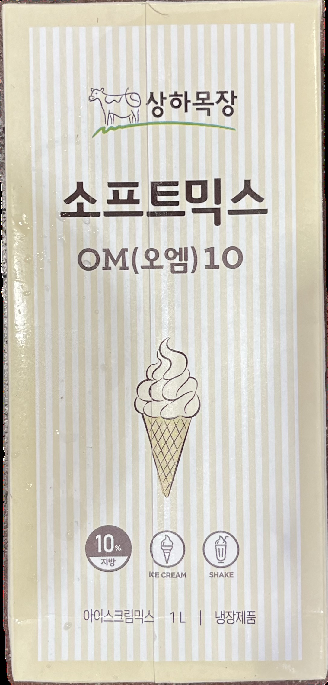 매일유업 상하목장 소프트 믹스 (OM) 10  1L X 10개 (1BOX) - 3일 후 배송 출발 : 마켓더붐