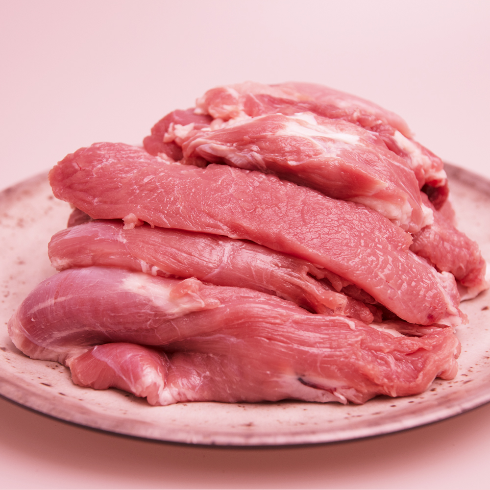 문경쑥돈 뒷고기모듬 1+등급 잡육 찌개용 한돈 냉장2kg : 문경쑥돈