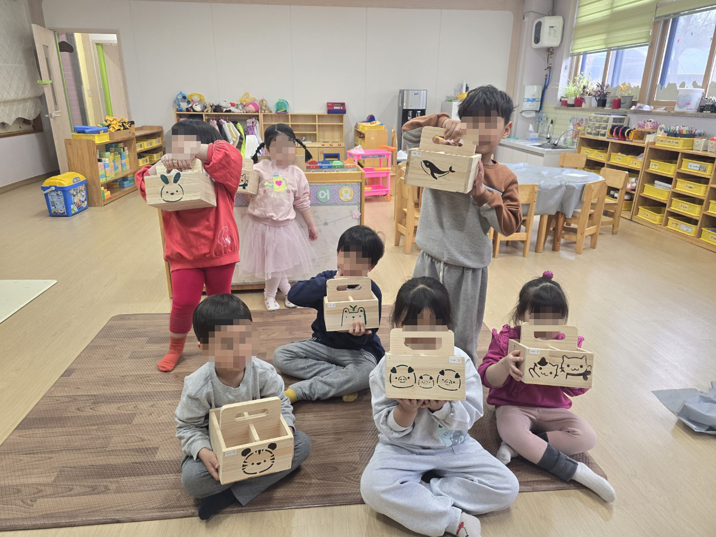 나무 상자 유치원 학교 목공 놀이 키트 활동 체험 : 이레공방