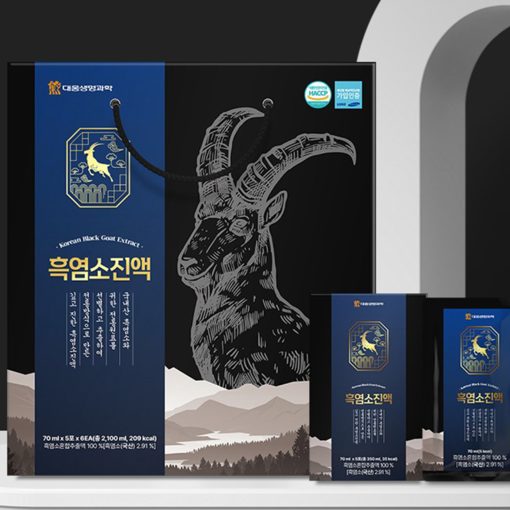 국내산토종 흑염소진액 30포 70mlx30개입 : 건강식품가이드