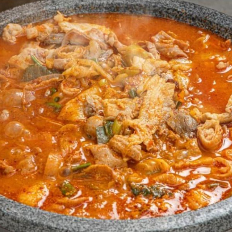 돼지곱창전골 밀키트 캠핑요리 간편식 1kg : 달팽이상점