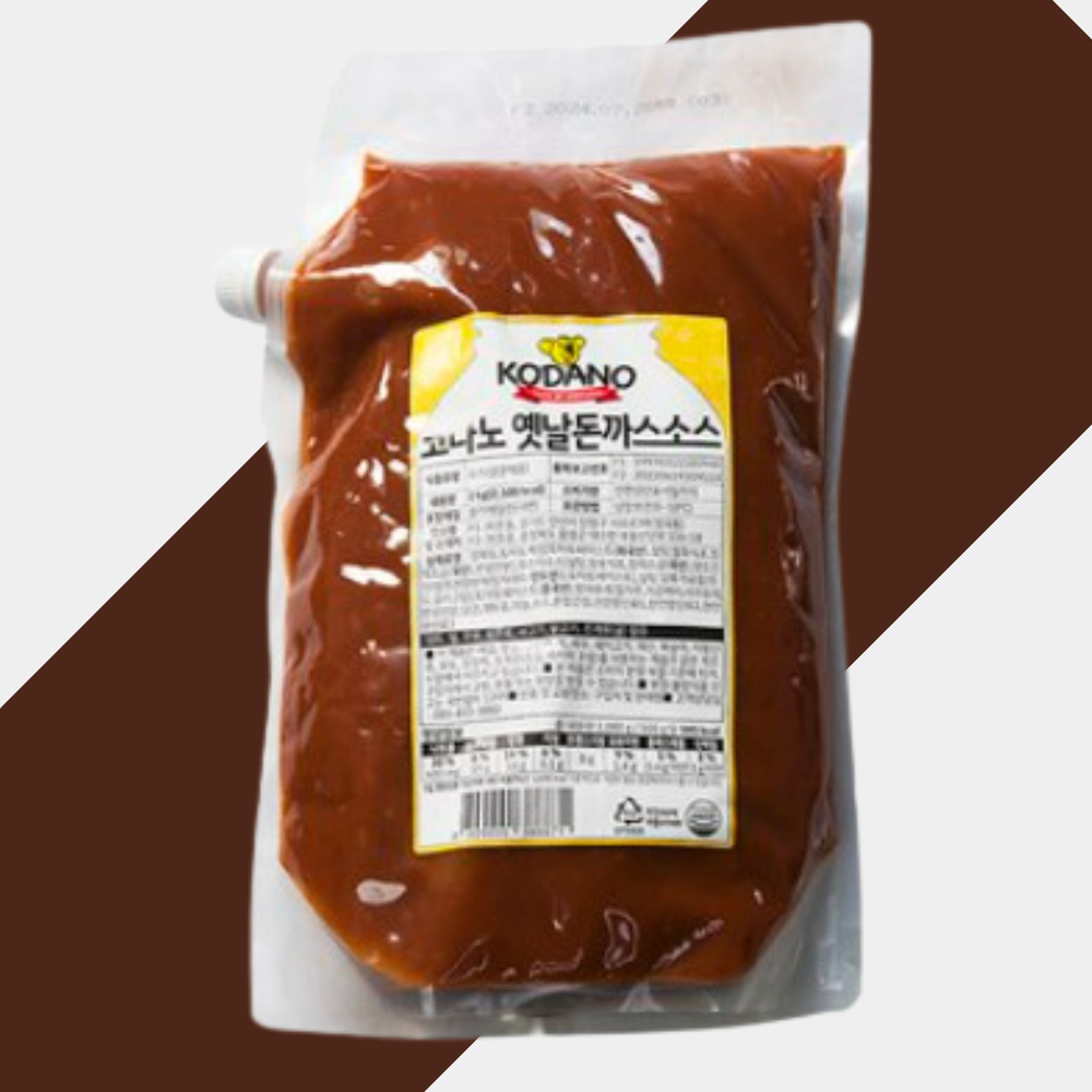 옛날 돈까스 소스 옛맛 경양식 추억의 돈까스 소스 대용량 2KG : 스프리샵