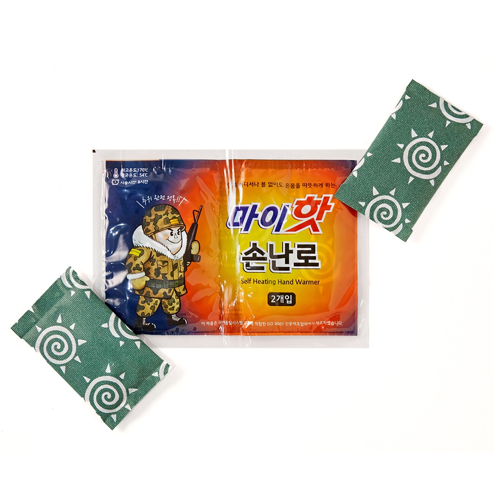 마이핫 미니 손난로 핫팩 (25g x 80개) 2박스 : 다봉산업주식회사