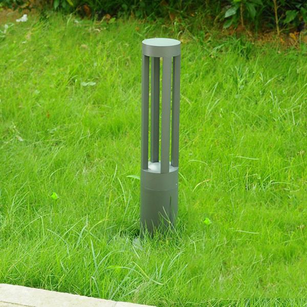 60CM 옥외 극 Bollard 빛 정원 야드 통로 조경 포스트 잔디 램프 알루미늄 안뜰 거리 산책로 란 : 압록강상사