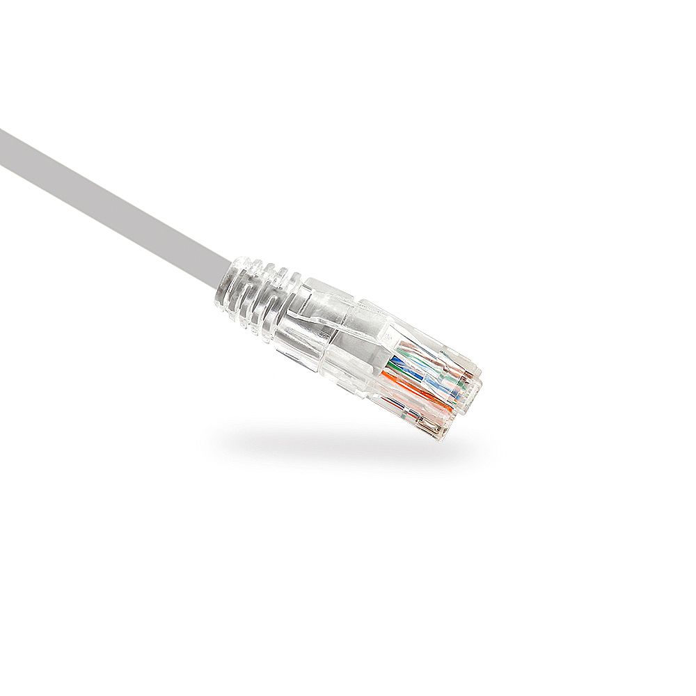 CAT6 UTP 플러그 커넥터 RJ45 모듈러 컨넥터 3핀 락부트 100개 : MINSSMALL