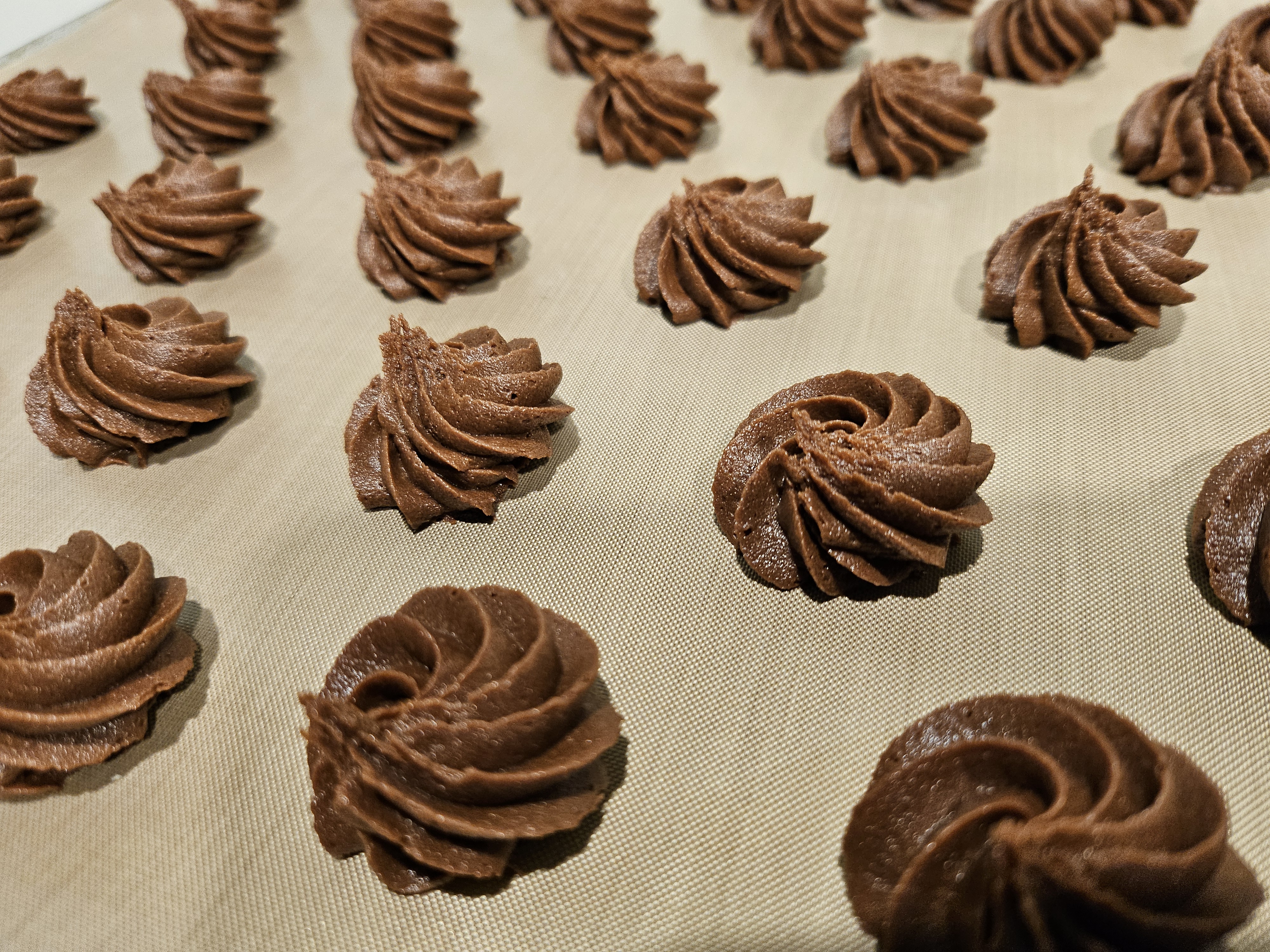 초코 로젯 쿠키(Choco Rosette Cookie) : 파인비스킷 일곡양과자점