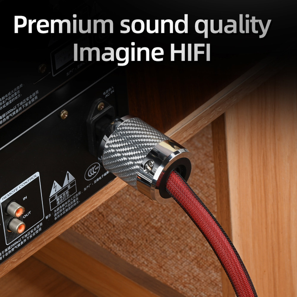 섬유 HIFI 순수 AU EU 탄소 POWER LOGIC 포함 케이블 시스템용 플러그 : 블레이저마켓