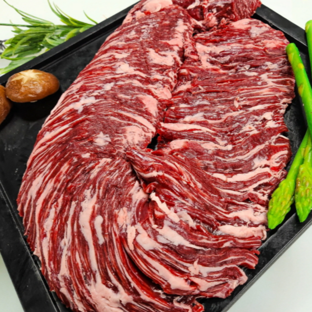한우안창살 300g 국내산 소고기 통안창살 구이용한우 캠핑고기 : 산적한우