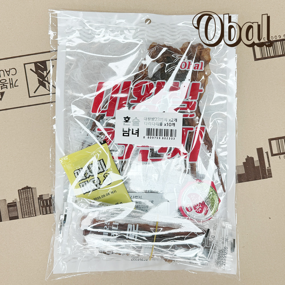 오발 혼술세트 대왕발23번지&다리다리롱 : 오발Obal