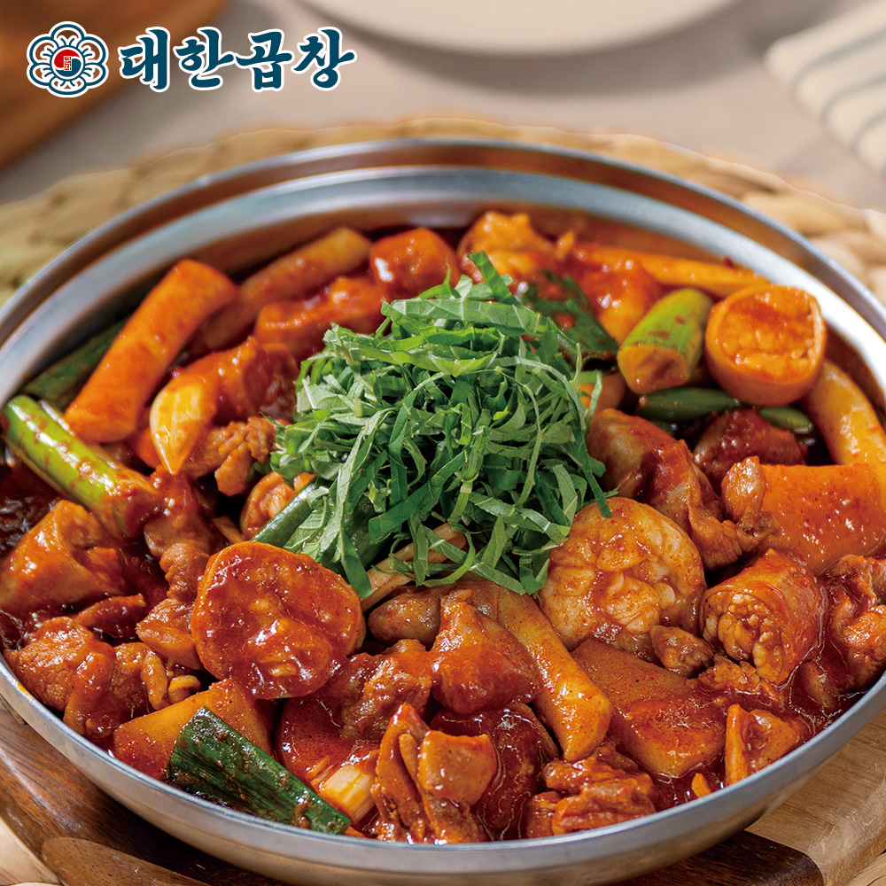 대한곱창 대창순살곱도리탕 650g(2인분) 캠핑음식 밀키트 : 대한곱창