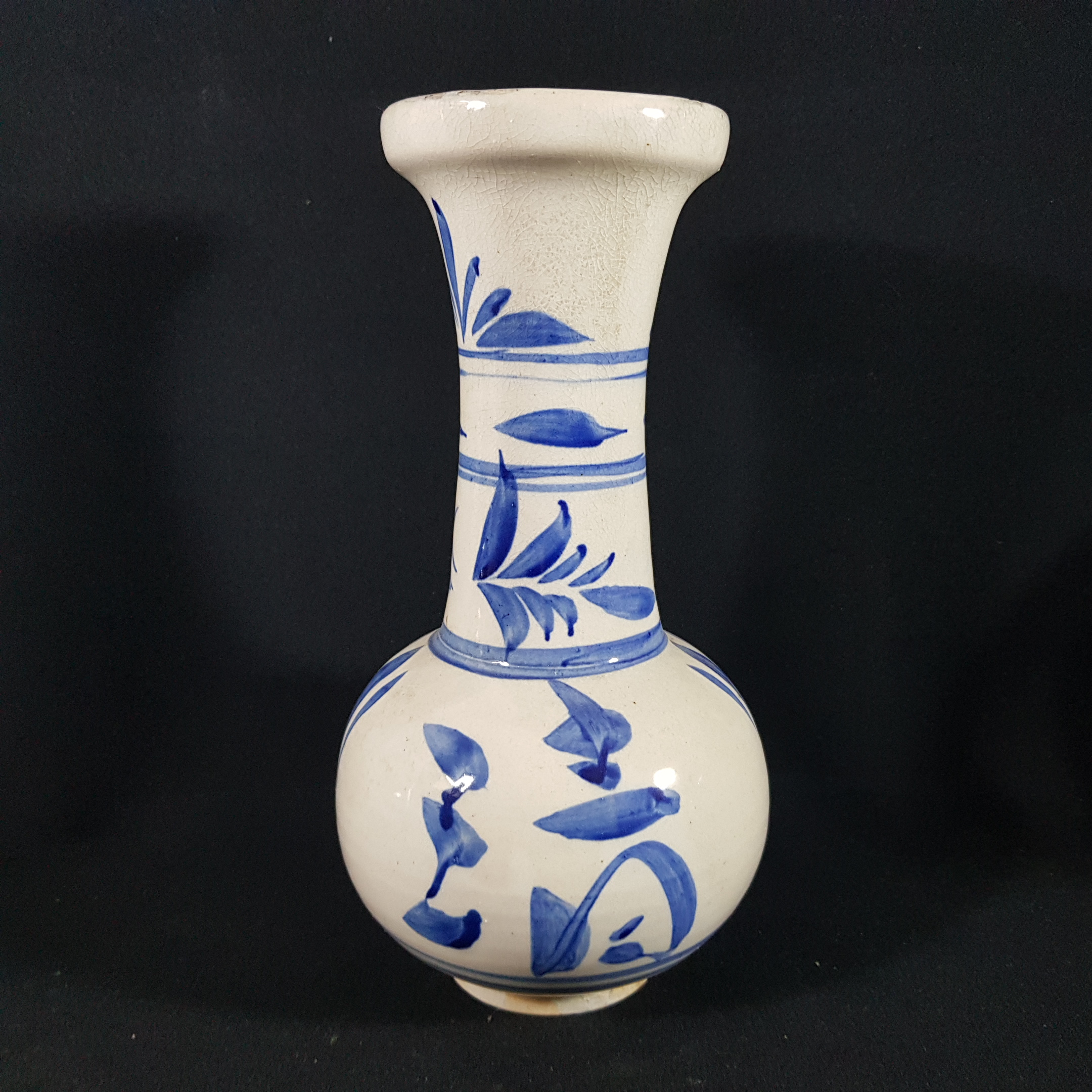 중국 청화백자 화병 : TO앤틱크