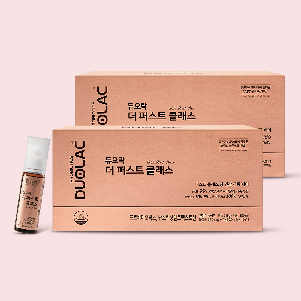 듀오락 더 퍼스트 클래스 10개입, 2개 : 듀오락 유산균