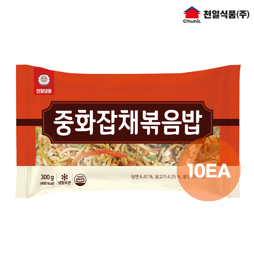 천일식품 중화잡채볶음밥 300g x 10봉 : 천일ON
