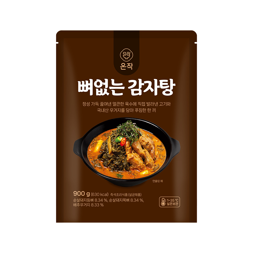 [온작] 뼈없는 감자탕 3팩 : 온작
