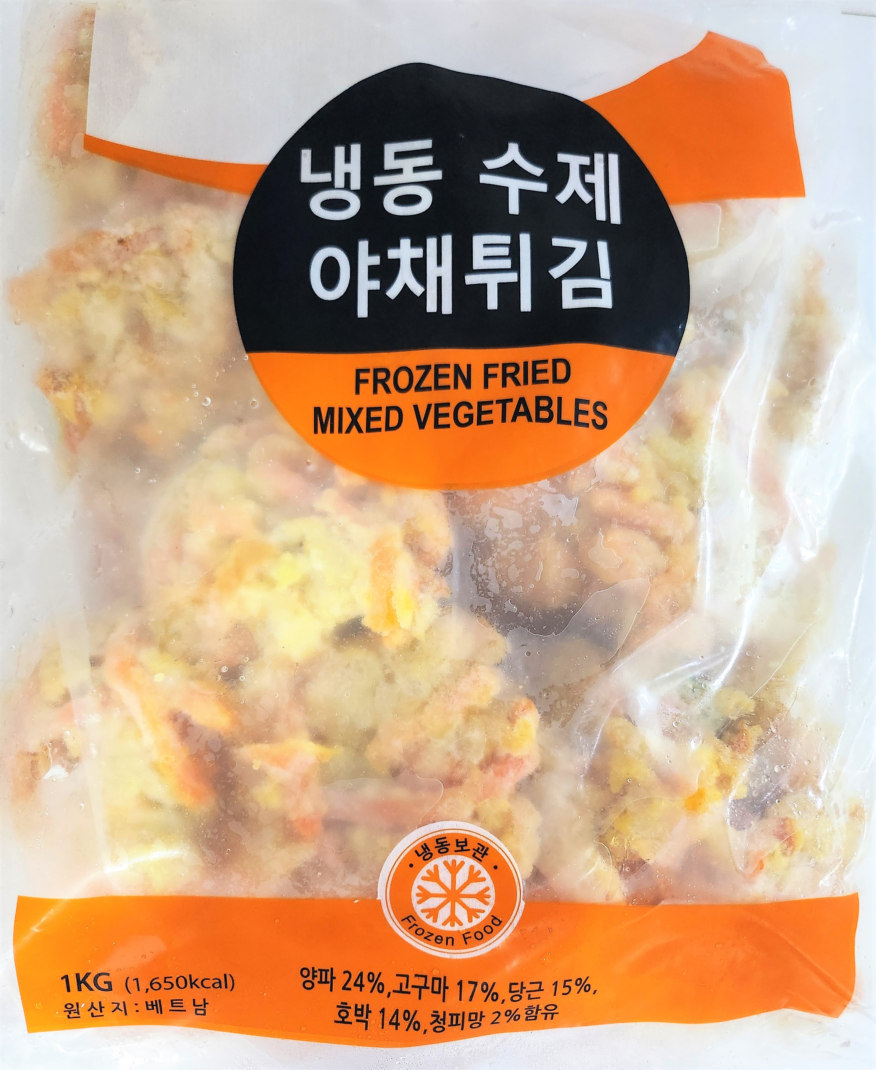 FROZEN FOOD 냉동 수제 야채튀김 1kg : 유진몰