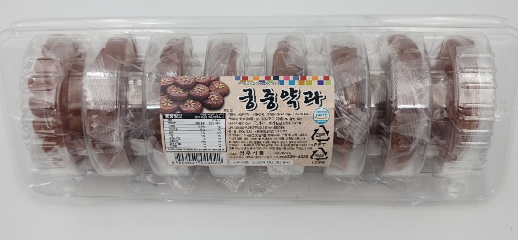 정우식품 궁중약과 줄약과 300g (8개입) : 얌얌마켓