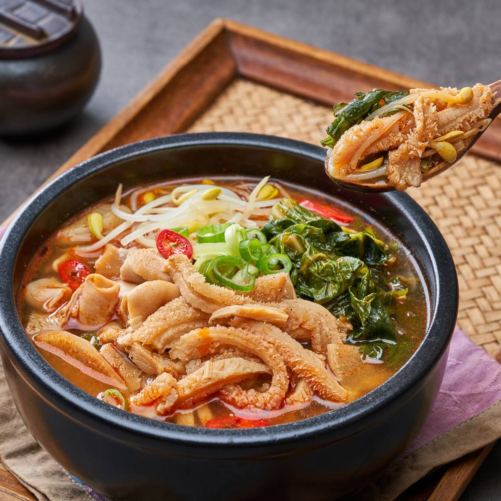 맛집 얼큰한 양평해장국 780g 4팩 용량업 곱창 깐양 푸짐한 국밥 해장국 : 1936육개장터