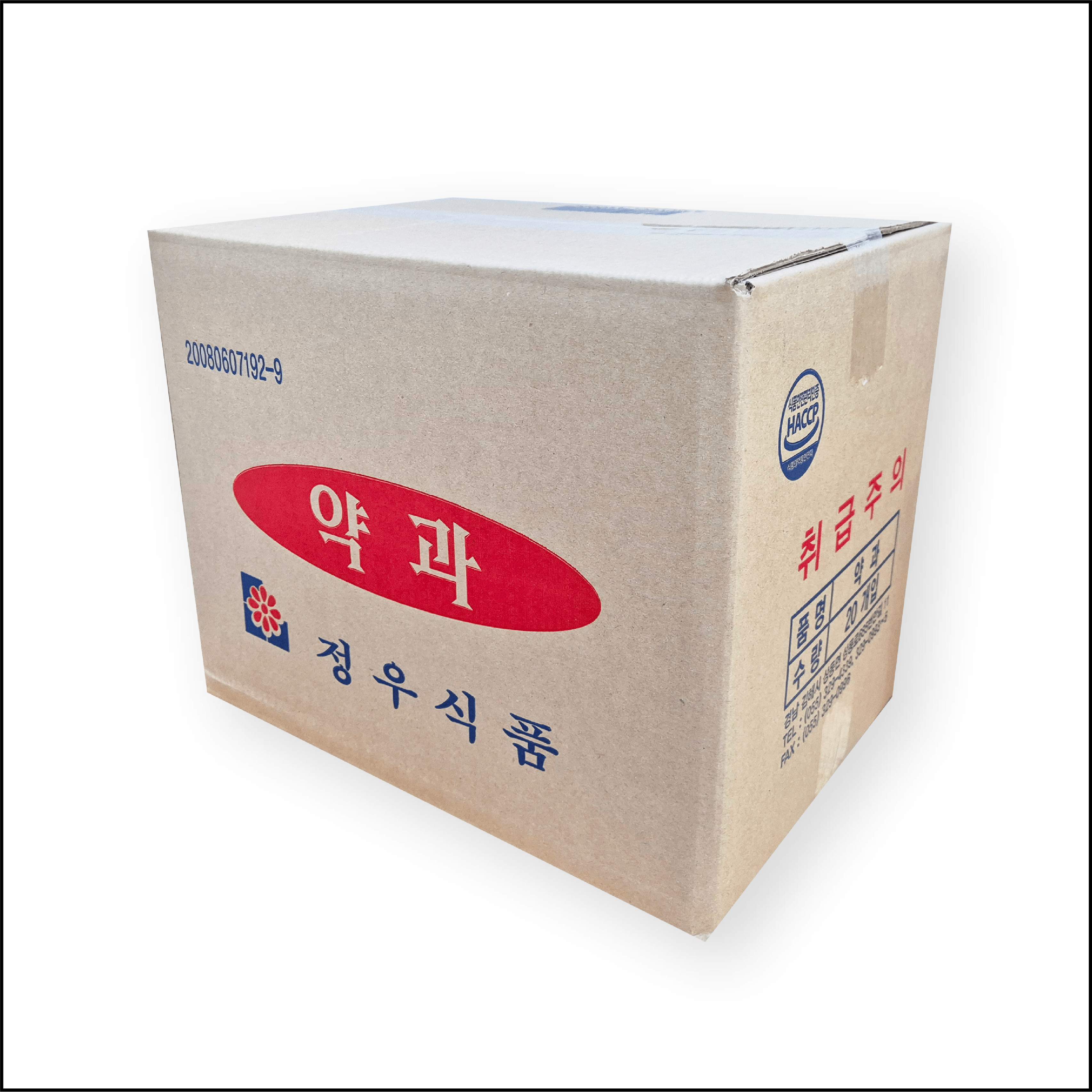 [박스] 정우식품 궁중약과 300gx20개입 : 마켓델리스