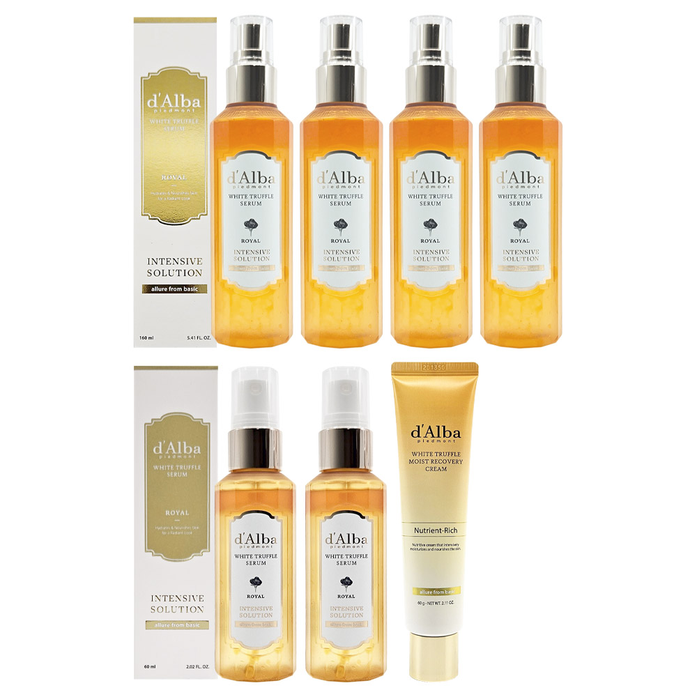 [홈쇼핑 대용량] 달바 시즌5 로얄 미스트 세럼 160ml 4개+60ml 2개+아이크림 : 쇼핑쌤
