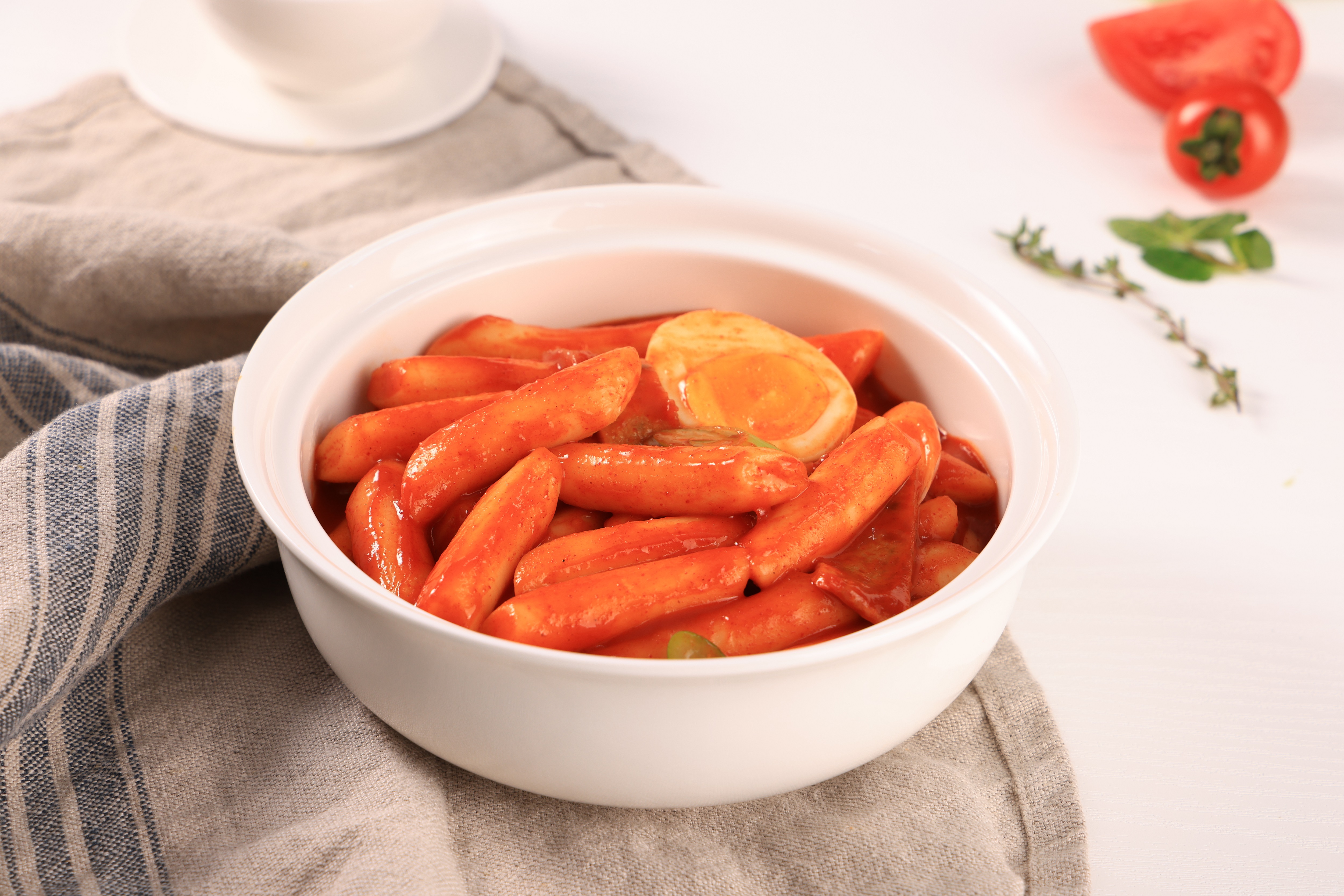 [꾸꾸푸드](500g) 수입산 괴산맑은물 쌀떡볶이떡 : 꾸꾸푸드