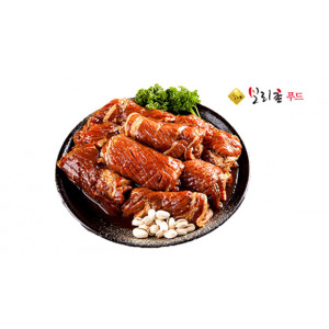 뼈없는 돼지 맛갈비 돼지갈비 양념 무뼈 왕구이 200대 순살 업소용 대용량 도매 : 보리촌푸드
