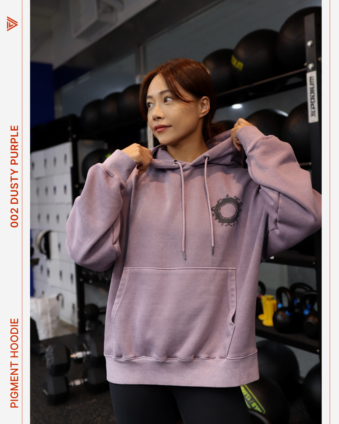 [한정판] 2024 FITTERS PIGMENT HOODIE 핏터스월드 피그먼트 후디 후드티 : 핏터스월드