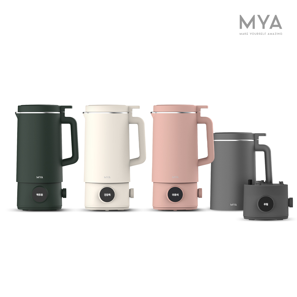 마이아 마이쿠커 3 in 1 프리미엄 분리형 두유 제조기 죽 티 빨간우산 이유식 메이커 ND-MYA003 : MYA 마이아