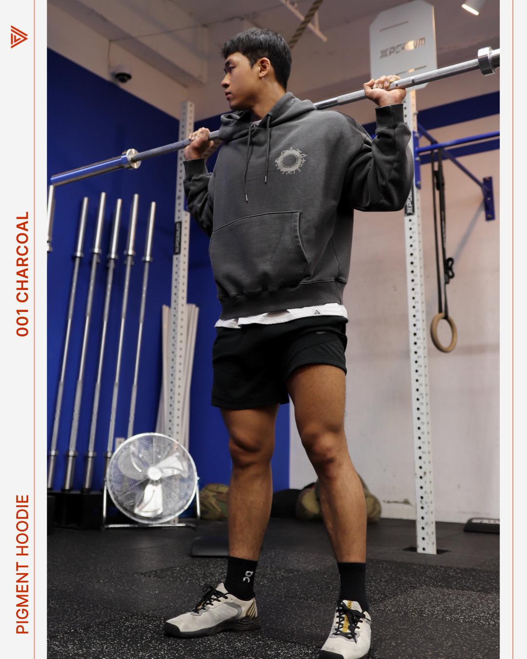 [한정판] 2024 FITTERS PIGMENT HOODIE 핏터스월드 피그먼트 후디 후드티 : 핏터스월드