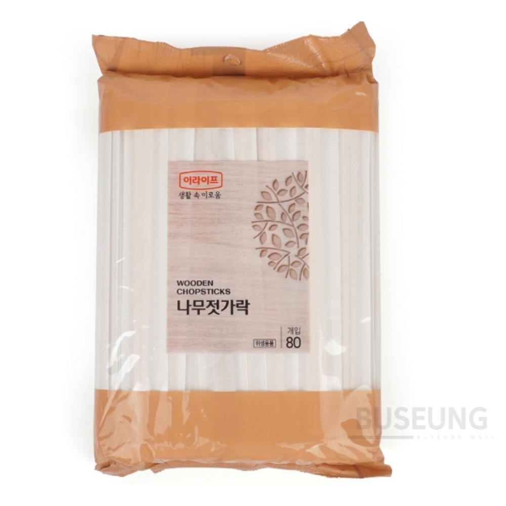 부승 나무젓가락 80개입 나무적가락 1회용 저가락 일회용품 튼튼한나무젓가락 : 부승 추천 상품 몰