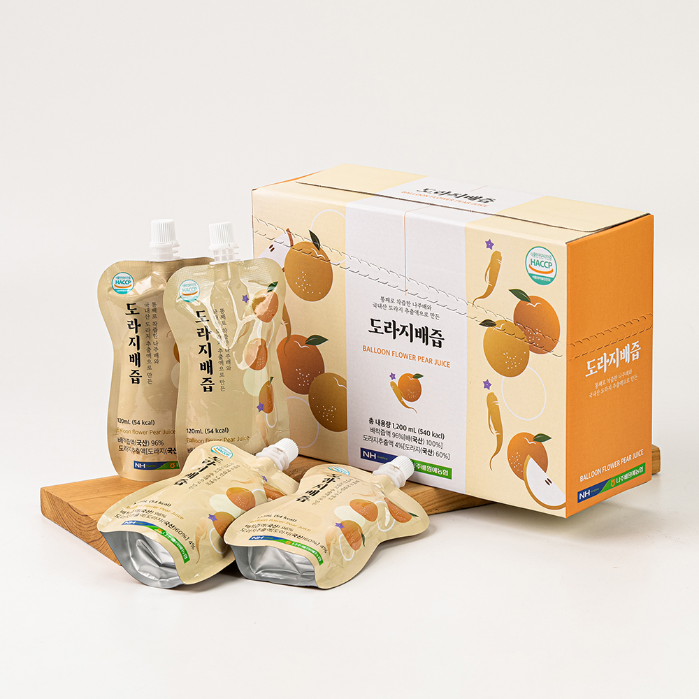 나주 배도라지즙 120ml NFC착즙 30포 60포 : 라이프 by 힐링스타일