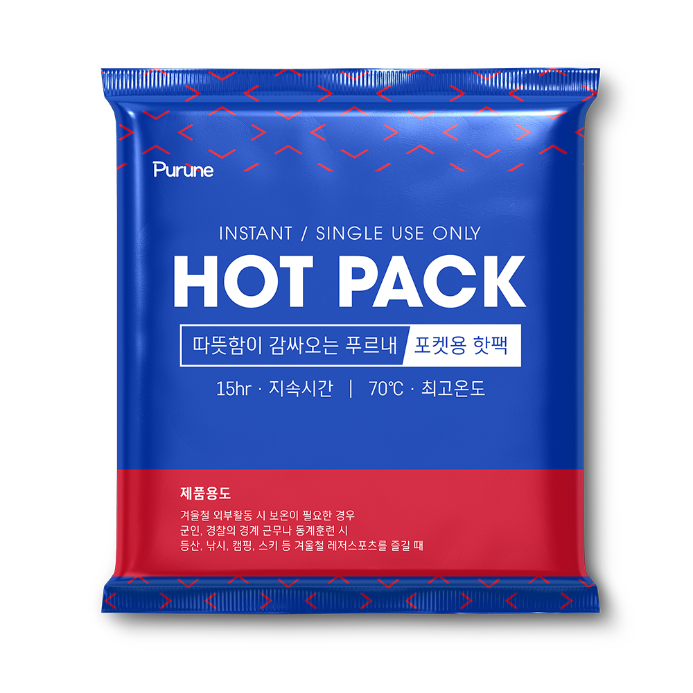 푸르내 프리미엄 핫팩 포켓용 80g ,  10개  : 주식회사 제이케이엠
