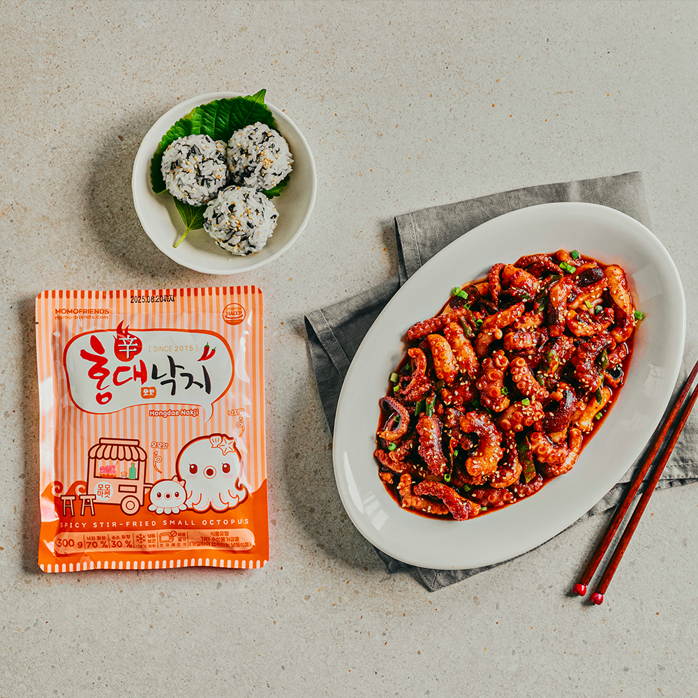 홍대낙지볶음 300g 수제양념 캠핑음식 매운음식 냉동 간편식 택배배송 : 모모마켓 MOMO