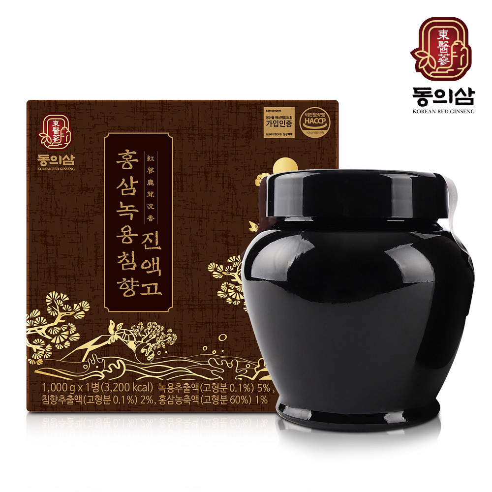 동의삼 홍삼녹용침향진액고 1kg 부모님선물 명절선물 : JB 컴퍼니
