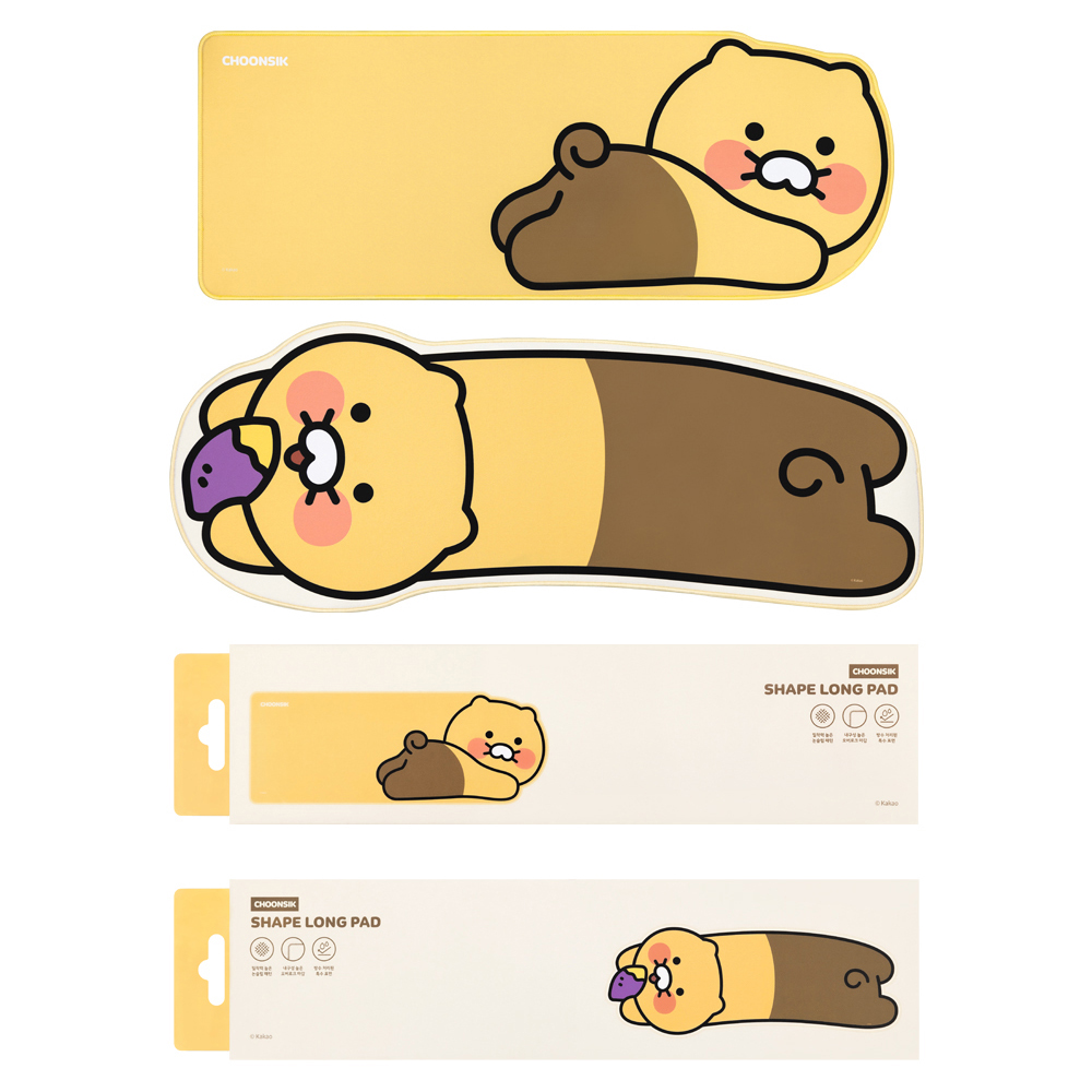 춘식이 마우스패드 대형 키보드 장패드 귀여운 캐릭터 책상꾸미기 : 수니네문구