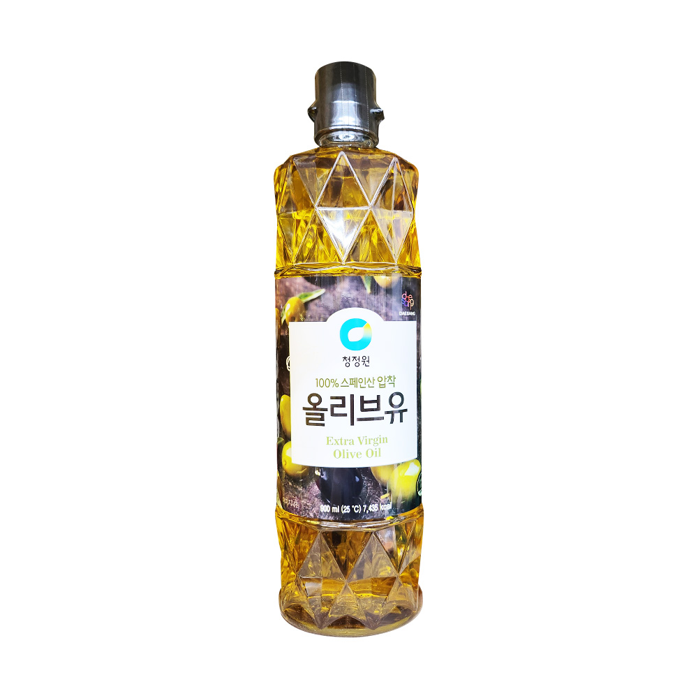 청정원 참빛고운 올리브유 900ml : 영춘권