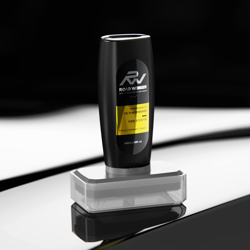 로드위너 자동차 유막제거제 100ml 유리막 프리미엄 그립 세정제 : 로드위너