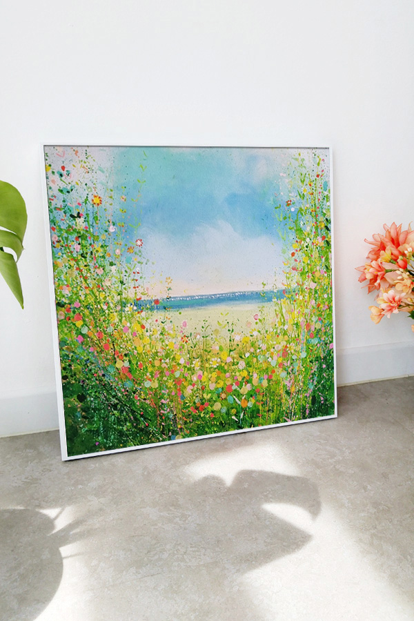 샌디 둘리 PATH OF DAISIES 거실그림 풍경화 집들이선물 사무실 카페액자 : 갤러리아리아