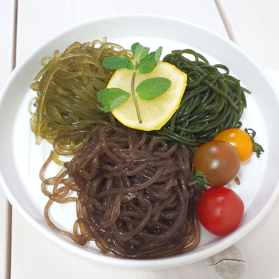 완도 해초국수 저칼로리 미역국수 다시마국수 : 엄지장터