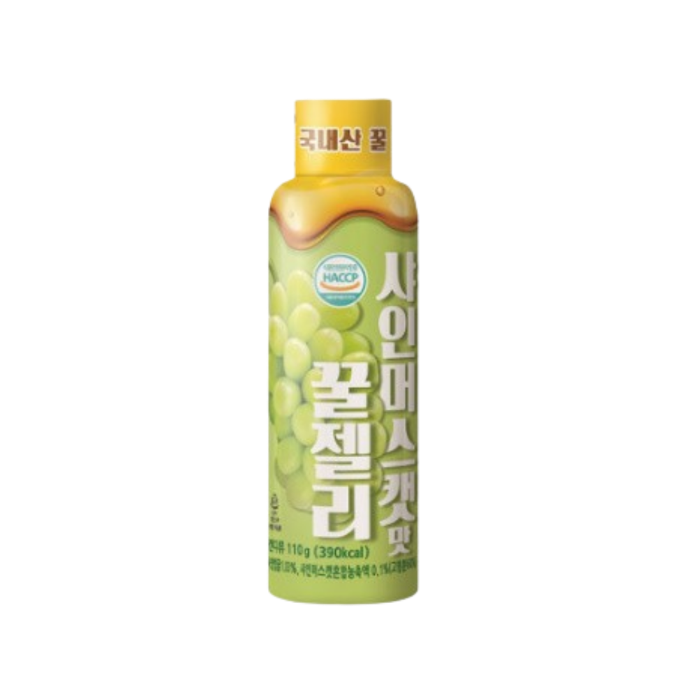 틱톡 CU 꿀젤리 망고 맛 젤리 짜먹는젤리 110g 1개 : 과자팜